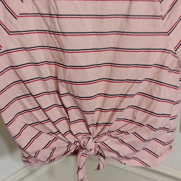 she + sky striped cropped top - Picture 4 of 5